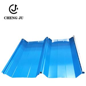 Wholesale DX51d Galvanized Steel Roofing Sheets Modern Building Material Blue Color Metal Roof Sheet from china suppliers