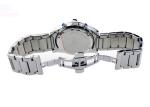 Quartz Movt Stainless Steel Chronograph Watch Waterproof 10ATM IP / PVD Plating