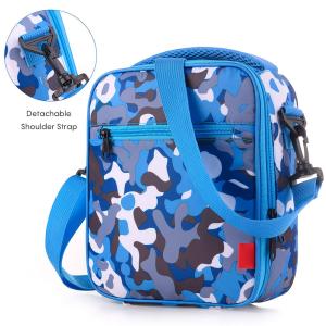 Wholesale Lightweight Boys Camo Insulated Lunch Bags With Shoulder Straps from china suppliers
