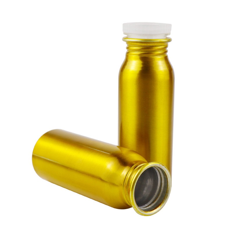 Custom Cover 250ml 500ml Empty Aluminum Bottles For Essential Oils