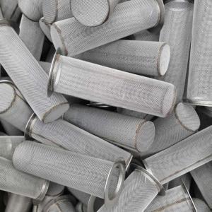 Wholesale 80-1000um Stainless Steel Filter Tube Screen Cylinder Mesh Rustproof from china suppliers