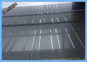 Wholesale Anti Skid Perforated Metal Mesh , Wire Mesh Flooring Punching Hole Nature Surface from china suppliers