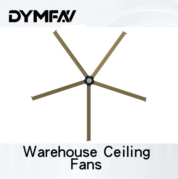 5m 0.7kw Energy Saving Big Blade Ceiling Fans HVLS Commercial Outdoor Ceiling