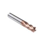 HRC55 Round Nose Milling Cutter Carbide 4 Flute