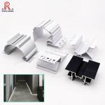 Extruded Aluminium Profiles For Led Tape Installation Mill Finished 10mm Wide