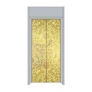 Wholesale 304 410S Elevator Stainless Steel Sheet Plate Etching Mirror PVD Gold Coated from china suppliers