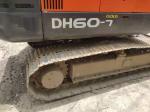Orange Doosan Excavator 3 Ton 6000 KG 67 Power Low Working Hours