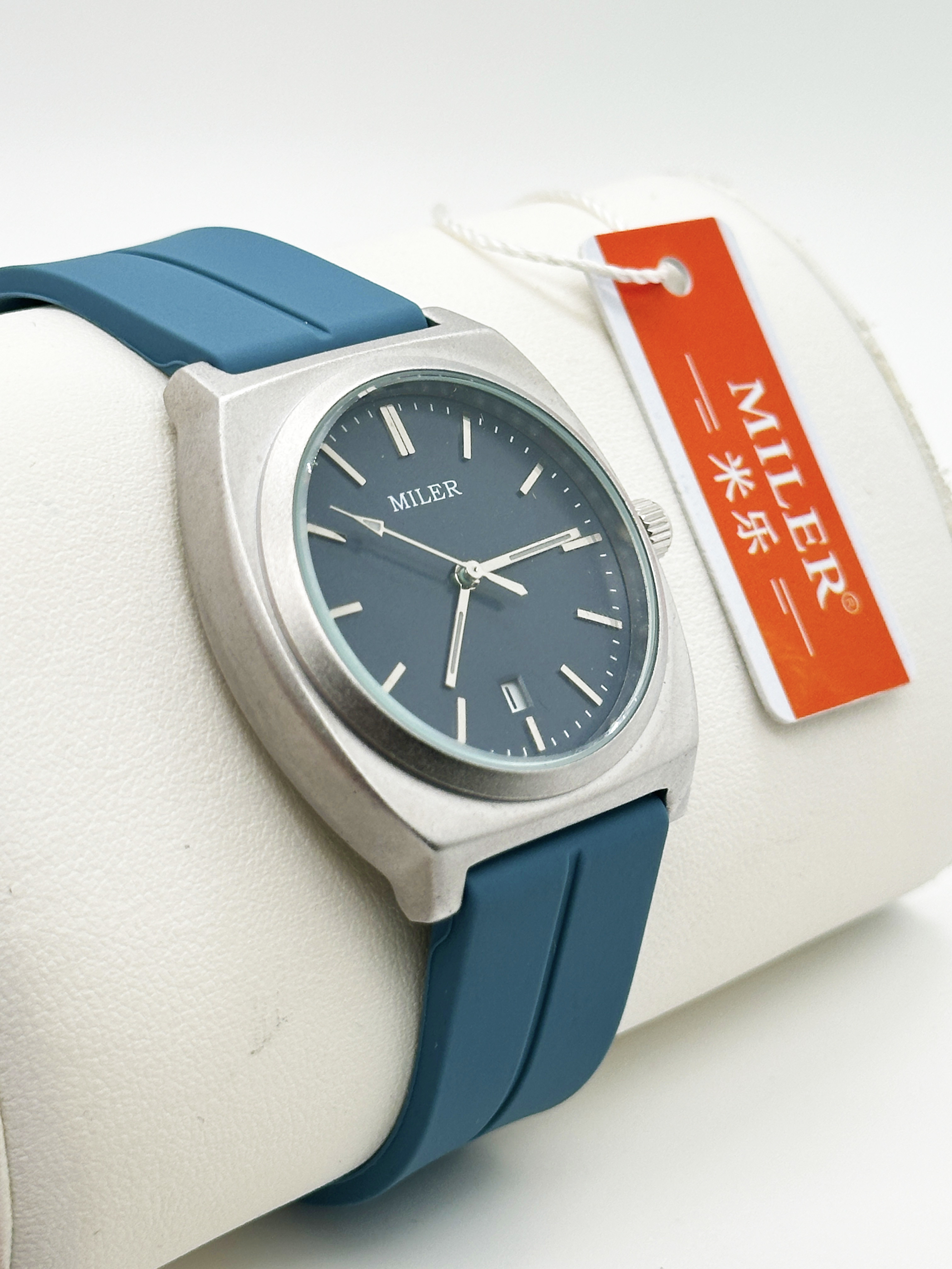 Multifunction Round Silicon Strap Watch Waterproof Luminous Wrist Watch Timepiece