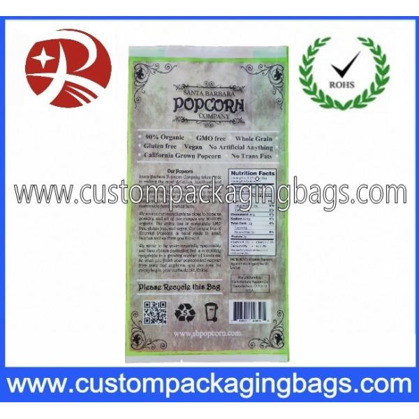 Plastic Customize Microwave Popcorn Food Packaging Bags