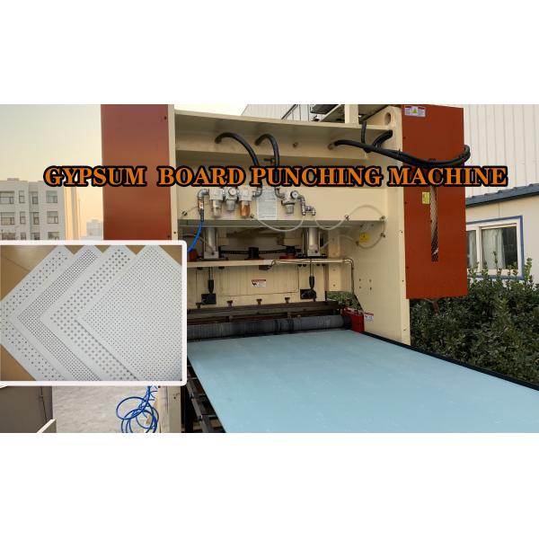 Punch Hole Plate Machine Plaster False Ceiling Punching Machine For Small Business
