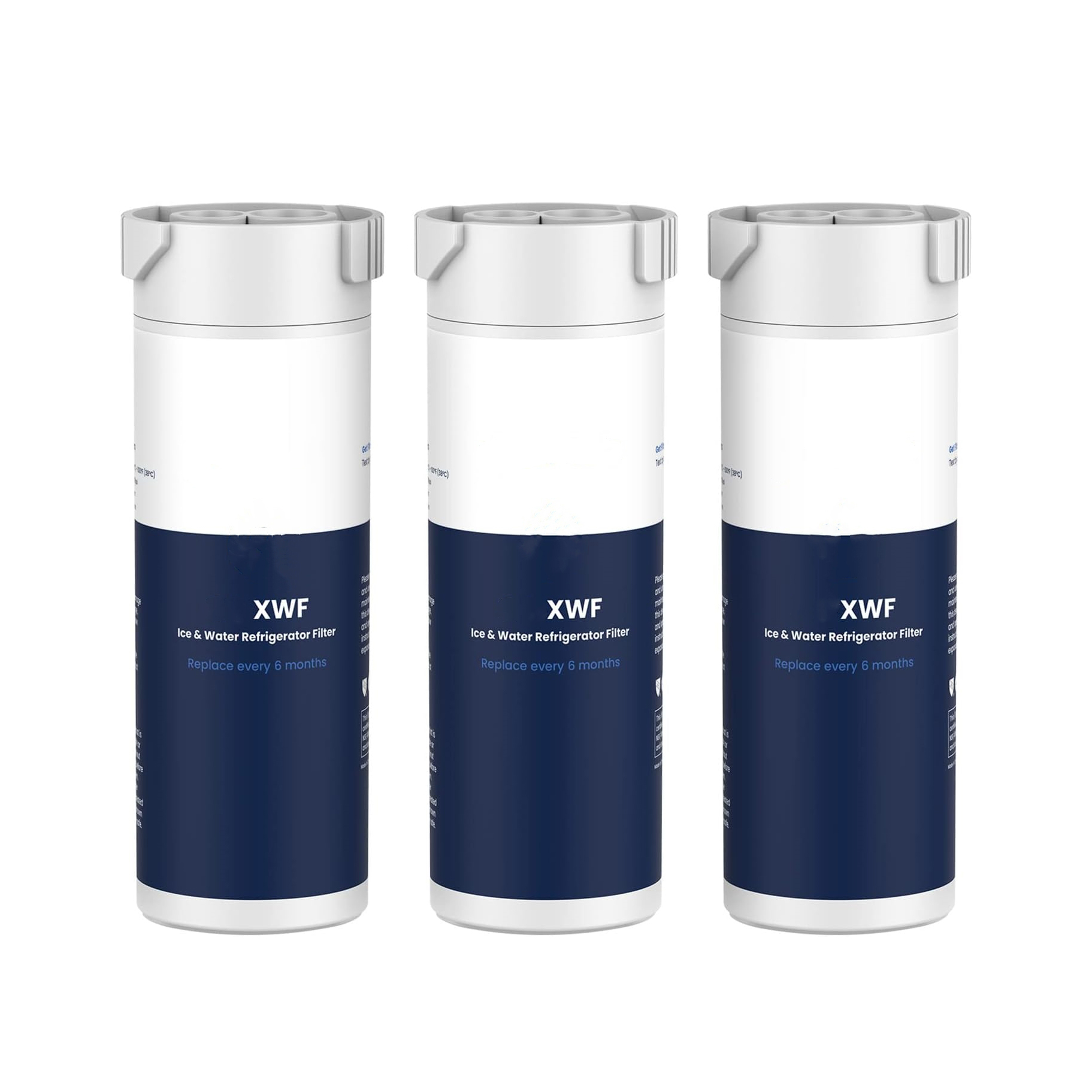 Electric Power Source XWF Replacement for XWF Refrigerator Water Filter Pack of 3
