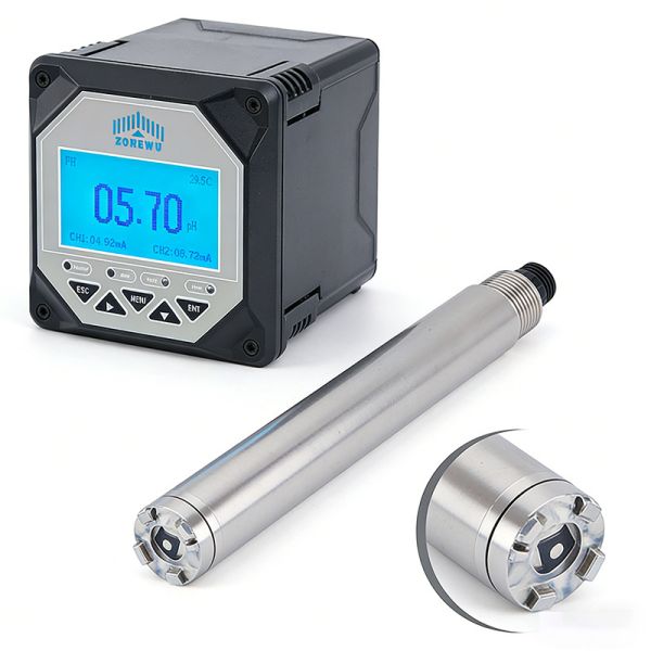 Fluorescence Method RS485 Blue Green Algae Sensor 0-300 Kcells/mL
