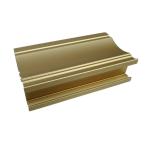 Shower Room / Kitchen Sand Golden 6m Brushed Aluminium Profiles