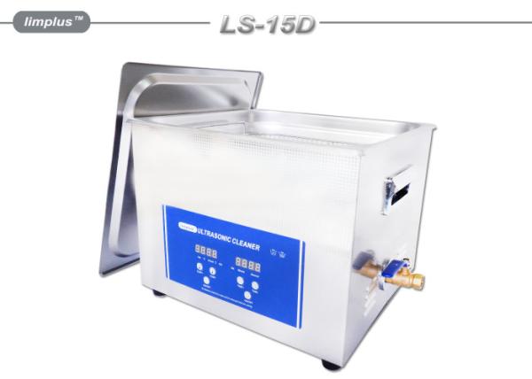 40kHz Motorcycle Radiators Ultrasonic Cleaner Carburetor 15L Table Top Remove