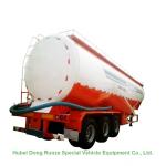 Tri Axle Steel Tank Semi Trailer For Dry Bulk Cement Delivery 80Ton 65000L