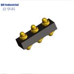 3Pin Malaysia Wearable Device Magnetic spring loaded pin Charger 4Pin spring