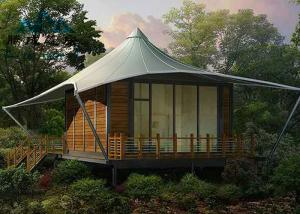 Wholesale PVC Fabric Cover Hotel Bell Tent Easy Maintenance For Traval Living Room from china suppliers