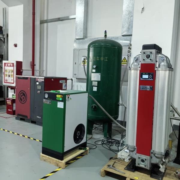 0.4mpa Working Pressure Industrial Desiccant Air Dryers Aluminum Evaporator for Drying