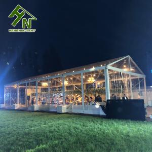 Wholesale 112x203x4 Frame Clear Wedding Marquee 10x20 Canopy Tent Polyvinyl Chloride from china suppliers