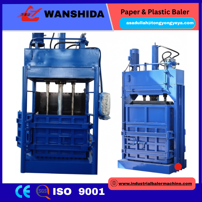 Buy cheap Wanshida Y82-100 Vertical Waste Cardboard Baler – Heavy-Duty Hydraulic Recycling from wholesalers