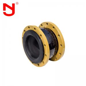 China FKM Flanged Rubber Expansion Joint Single Sphere High elasticity on sale