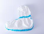 30cm Disposable Non Woven Shoe Cover Waterproof Medical Boot Cover ISO13485