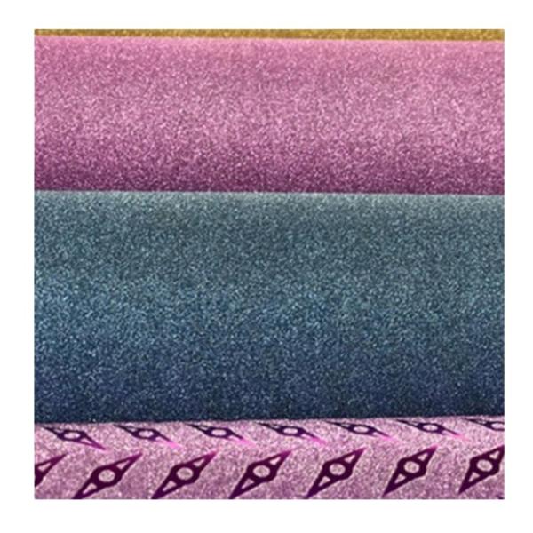 Moisture Proof Style Gift Wrap Decorative Film Transfer Transparent Glitter Film