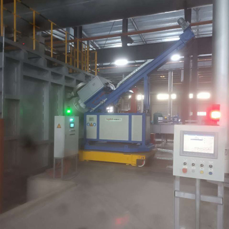 20 Min Minimum Cooling Time Flux Injection Machine For 0～99min Refining Degassing Time