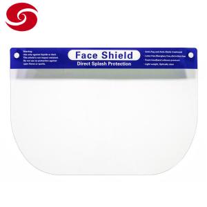 Wholesale Anti Fog Face Shield Transparent Safety Face Shield Visors Protective Face Cover from china suppliers