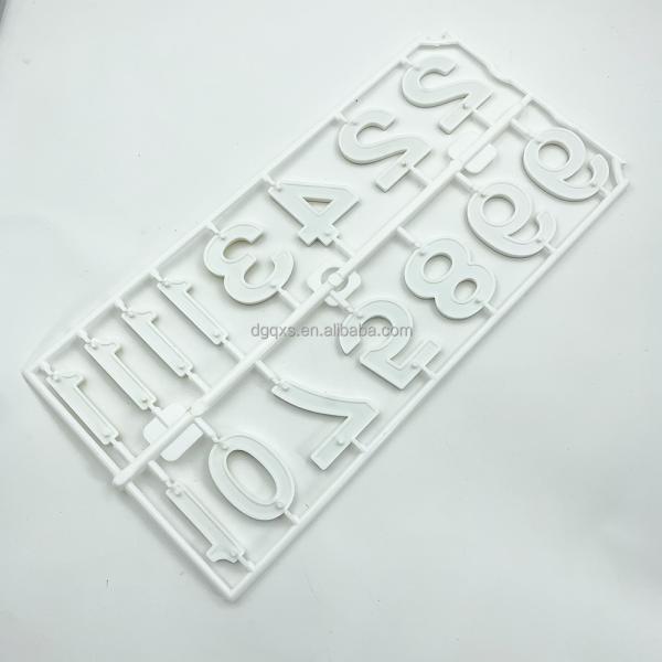 Luminous wall clock scale number sticker clock numerals DIY clock accessories