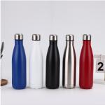 Leak Proof Double Wall Insulated Water Bottle 17oz 500ml Colorful Keep Hot Cold