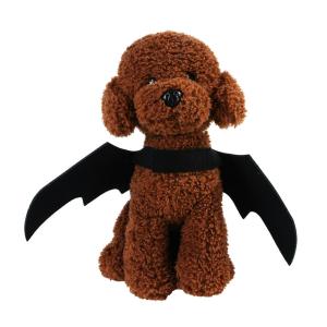 Wholesale Halloween Kids Plush Backpack Black / Brown Color Cotton Material 41 * 14CM from china suppliers