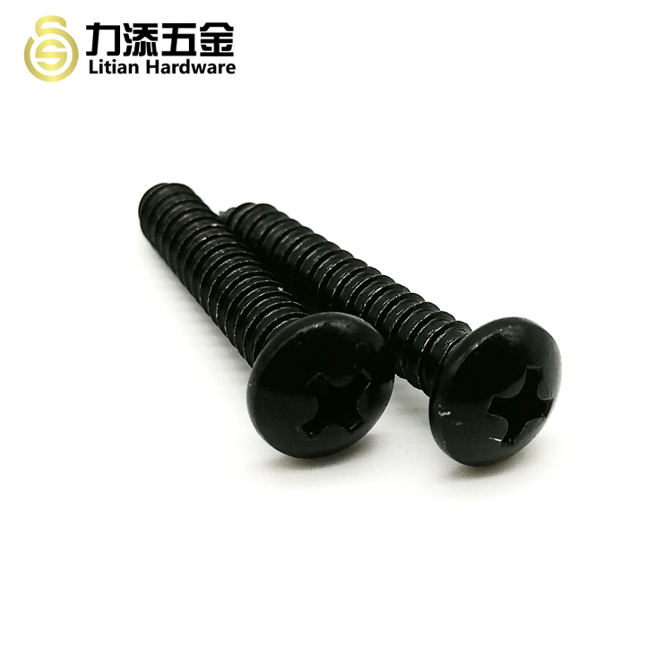 Waterproof Black Zinc Plated Screws , Toxinfree Self Sealing Roofing Screws
