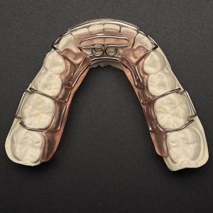 Wholesale Comfortable Stainless Steel Acrylic Hawley Retainer Effective Orthodontic Solution from china suppliers