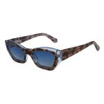 Cateye Polarized Sunglasses For Women Men Fashion Narrow Acetate Frame 51mm