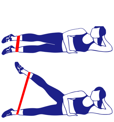 Custom Latex Stretch Fitness Resistance Bands for Yoga Power Exercise
