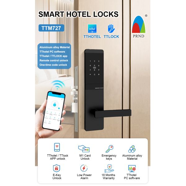 TTM727 TThotel / TTLOCK App Smart password door Locks