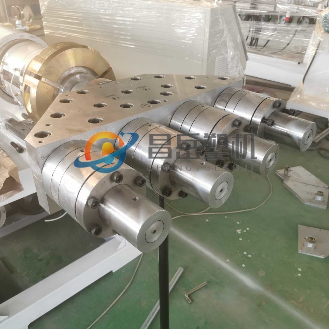 Single Screw HDPE/PPR/PP/PE Pipeplastic Extruder Machine