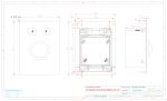 Laser Pointing Industrial Panel Mount Trackball Mouse , IP65 Rate Rugged