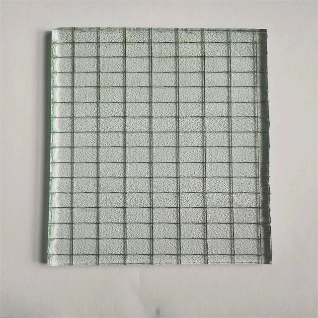 Industrial Laminated Wired Glass Reinforced Mesh Glass 6mm 8mm and Affordable 3mm-12mm