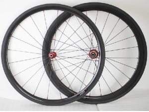 Wholesale hot sale top qualityspecial assemble 700c carbon Tubular wheel 38+50mm 23mm for road bike from china suppliers