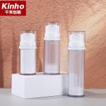 Double Wall Cosmetic Airless Bottle 50-120ml Round Acrylic For Body Face Cream