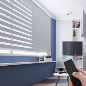 100% Polyester Automatic Zebra Blinds