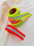 Yellow or Orange red Reflective Tape For Clothing Fire Retardant Reflective