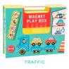 Buy cheap OEM Educational Magnetic Puzzle Box Traffic Theme For 2 Year Olds Kids from wholesalers
