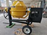 Wet Construction Cement Concrete Mixer Machine 6.5HP Semi Dry