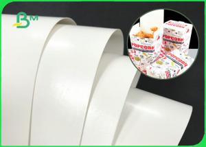 Wholesale Double Sides White 300GSM 350GSM PE Coated Paper Board For Fast Food Boxes from china suppliers