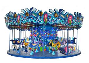 Wholesale 6-36 Seats First Carousel Ride , Attractive Carousel Gardens Amusement Park Rides from china suppliers