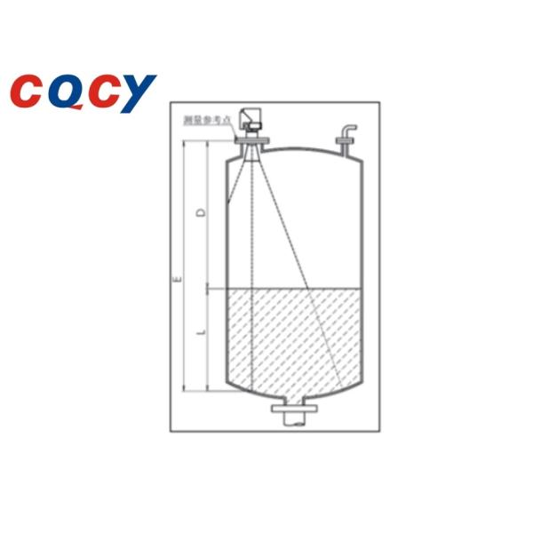 MPS3001 Series Pulse Radar Level Meter 150℃ Process Temperature Algorithmic Intelligence)