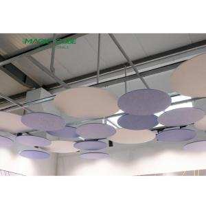 Wholesale Colorful Polyester Fiber Hanging Ceiling Sound Panels For Office Building from china suppliers